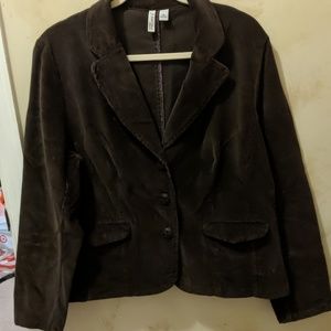 Brown blazer